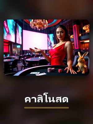 โต๊ะคาสิโนสดสดในห้องคาสิโน H25